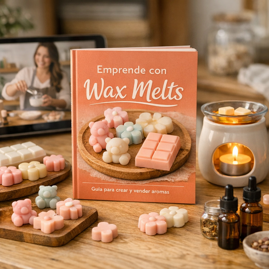 EMPRENDE CON WAX MELTS+ VIDEOS +11 BONOS DE REGALO